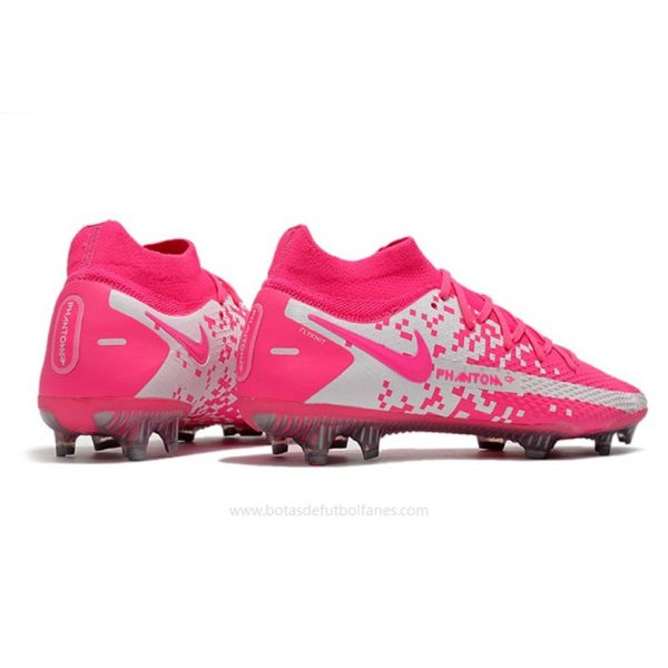 Nike Phantom GT Elite DF FG Rosa Vit